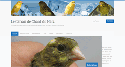 Desktop Screenshot of canari-harz.fr