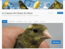 Tablet Screenshot of canari-harz.fr
